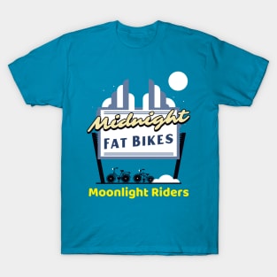 Midnight Fat Bikes Moonlight Riders T-Shirt